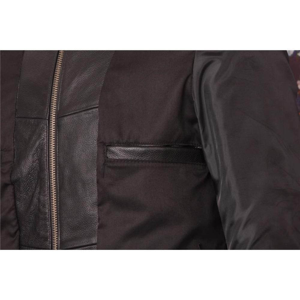 Chinese Size Men Leather Jacket Genuine Cowhide Spring