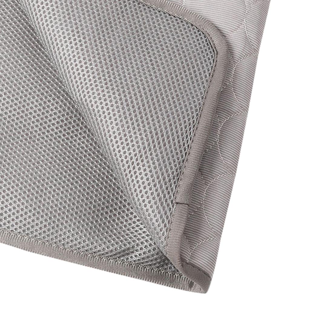 Extra Große Hunde Kühlmatte Haustier Kühlpad Atmungsaktives Sommer Haustier Eiskissen für Hunde Katzen Grau XL