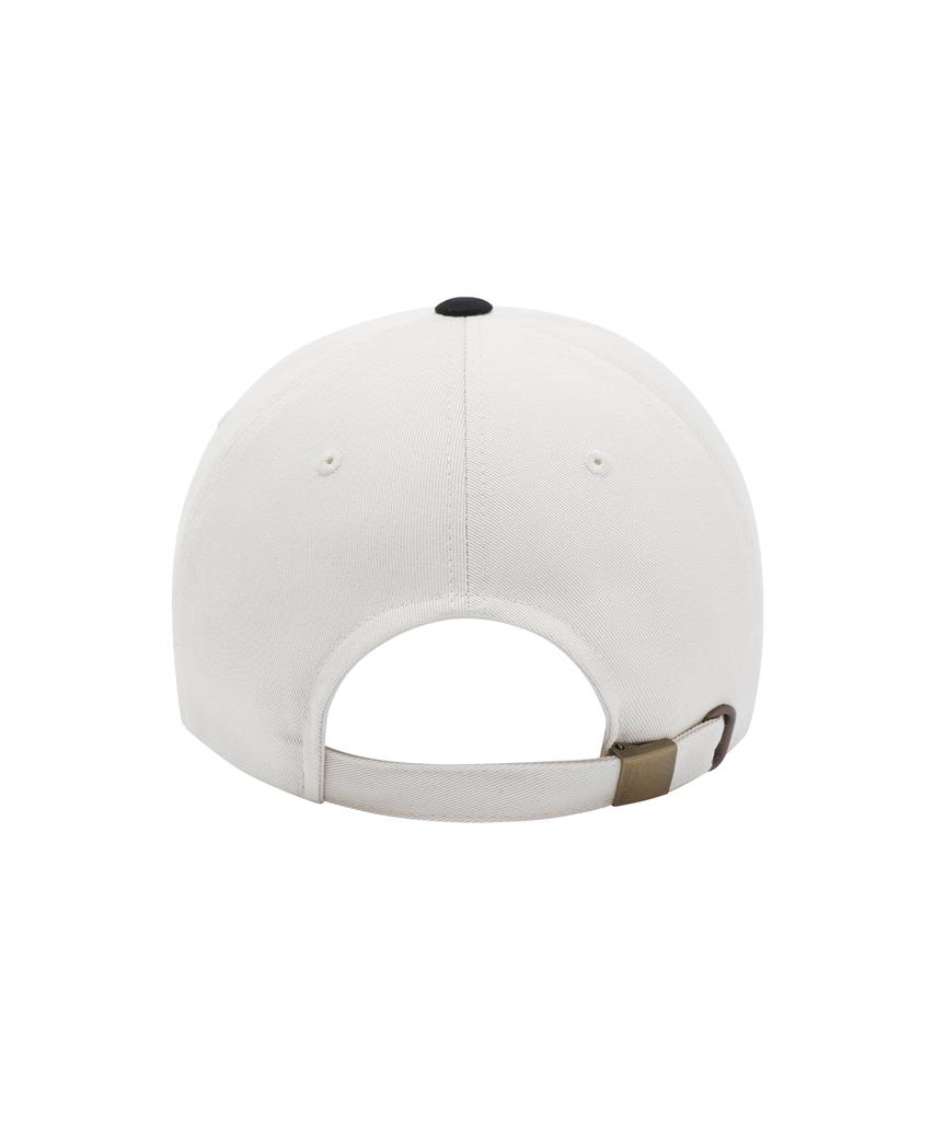 AMES-WORLDWIDE Symbol Logo Twotone Ball Cap Cream