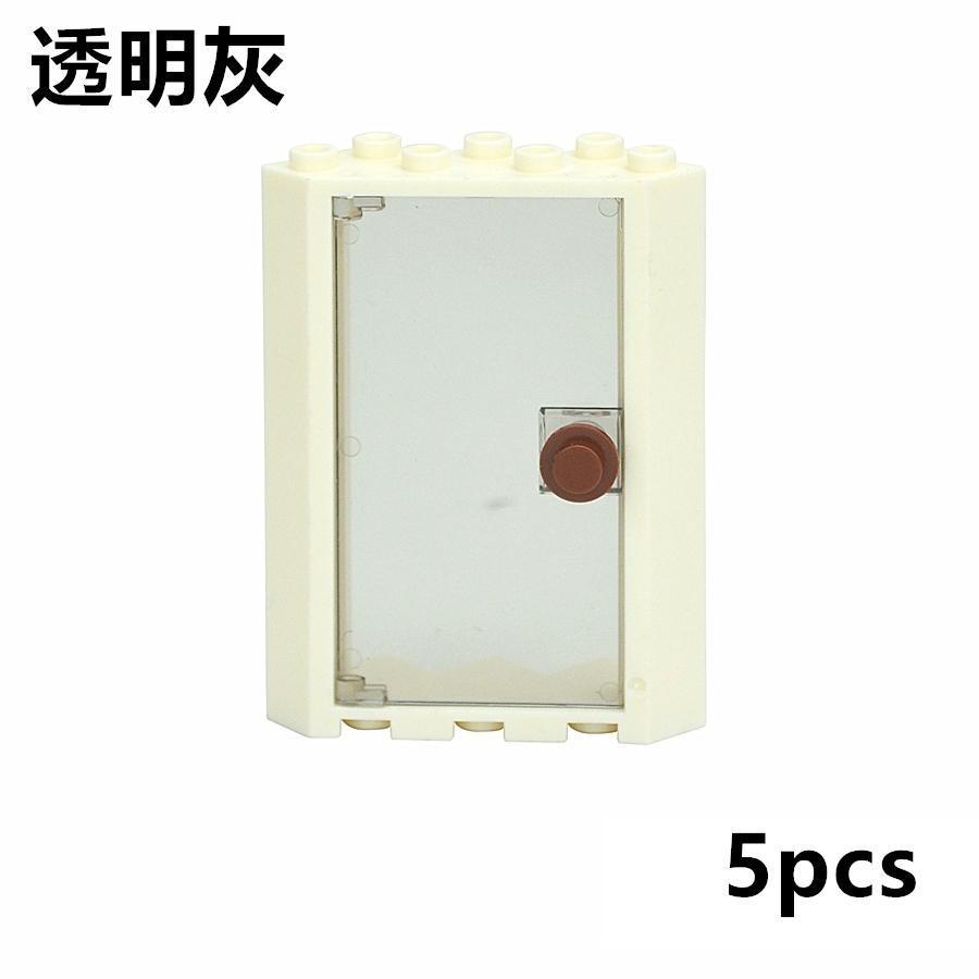 

Works With Assmble Particle 28327 Corner Doors 4x4x6 DIY City Friend House Windows Construction Blocks Instructive Creative Playthings