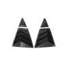 2020-2022 Toyota Corolla Rear Quarter Window Carbon Fiber Trim for Louvered Windows.