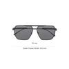 Bottega Veneta Casual Alloy Frame Aviator Sunglasses Men Sunglasses BV1012S001