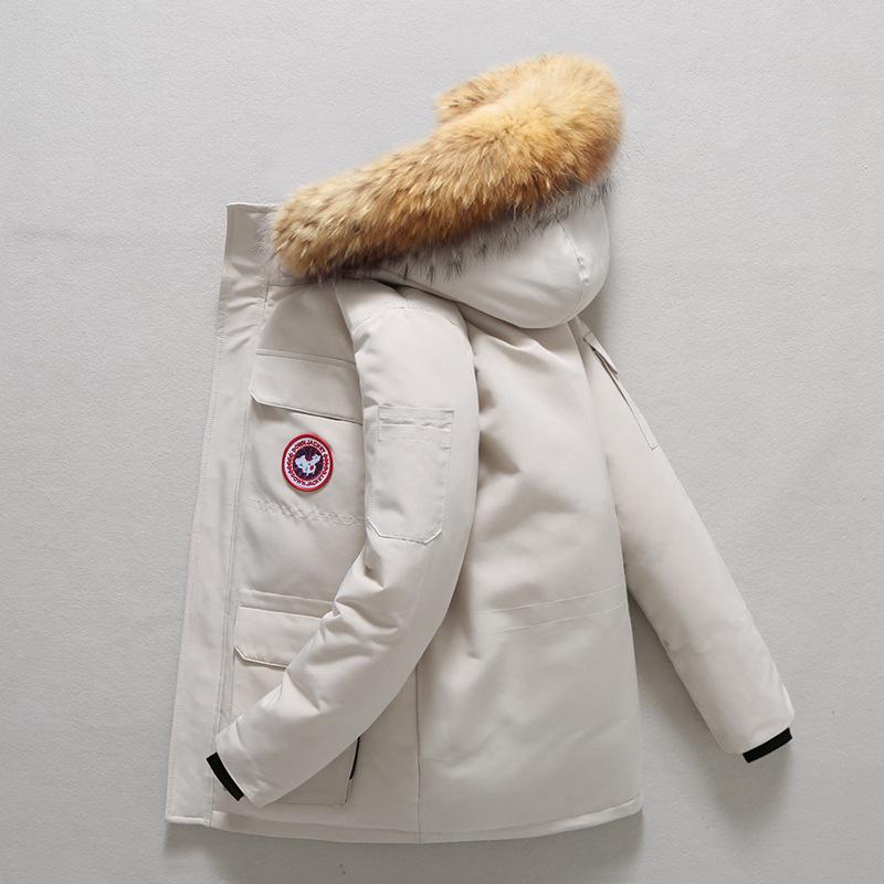 Men’s and Women's Casual Winter Workwear: Thickened, Trendy, Warm Coat for Couples