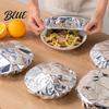 Insulated Food Bag for Tableware 30/50Pcs Repeatable Aluminum Foil Insulation Cover Elastic Heat-Resistant