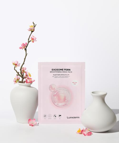 Lumiderm Exosome PDRN Brightening Mask Pack