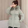 Autumn Winter Thicken Warm Parka Women Casual Sweety Solid Color Big Pocket Loose Hooded Coat Jackets Outwear