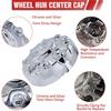 Fanchants 8.5 inches Hub Caps 1 pc Compatible with -2024 Dodge Ram 2500 3500 SRW Pickup, Wheel Center Caps, Center Caps for Rims, 6PG02TRMAB/C,