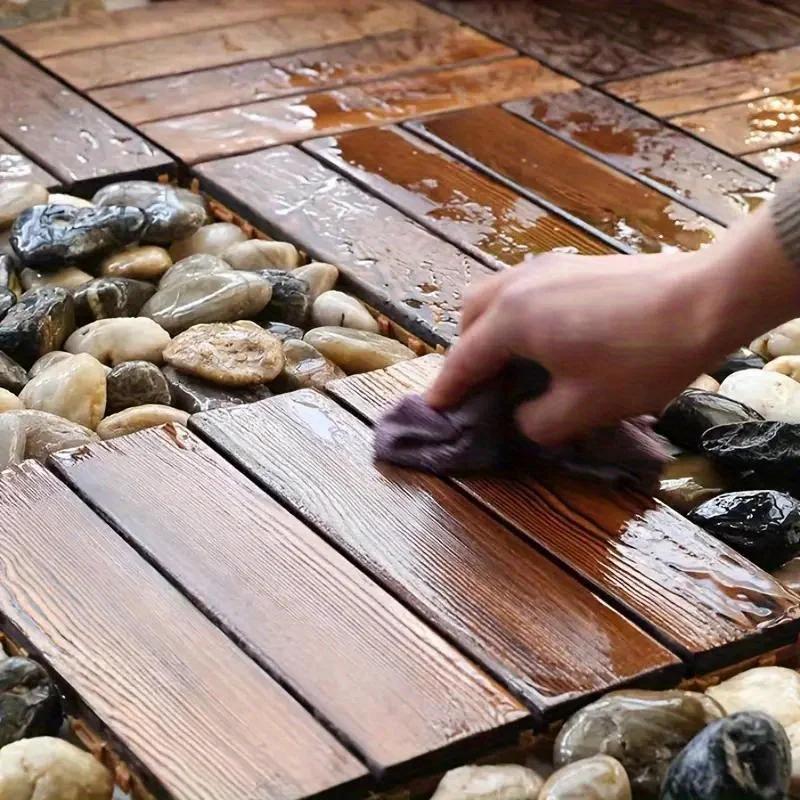 Decoração de piso plástico para casa, terraço, pátio, piso externo, decoração de varanda