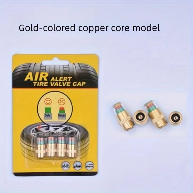 Car Tyre Valve Covers Valve Covers Tire Pressure Monitoring Gas Detection Alarms