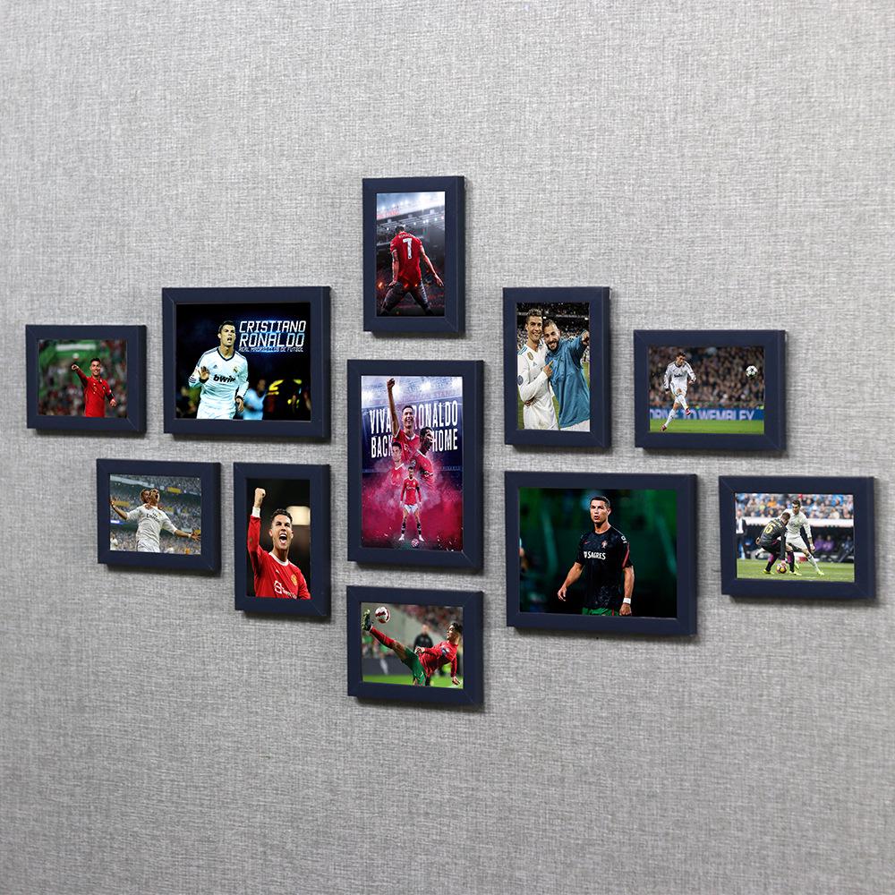 

CR7 Champions League & World Cup Star Poster - Decorative Wall Art for Dorm or Bedroom 7-inch x3/5-inch x8 + Art Core 1168