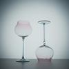 Ultra Thin Large Burgundy Wine Glasses Stemware For Serving Home Use Slim Stem Crystal Like Elegant Red Wine Goblets Set