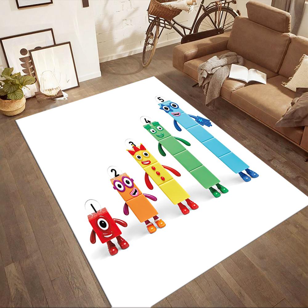 Numberblocks Carpet Perfect For Decorate Room Living Rooms Balcony Study Room Antislip Carpet Office Home Decor Birthdaychristmas Gift