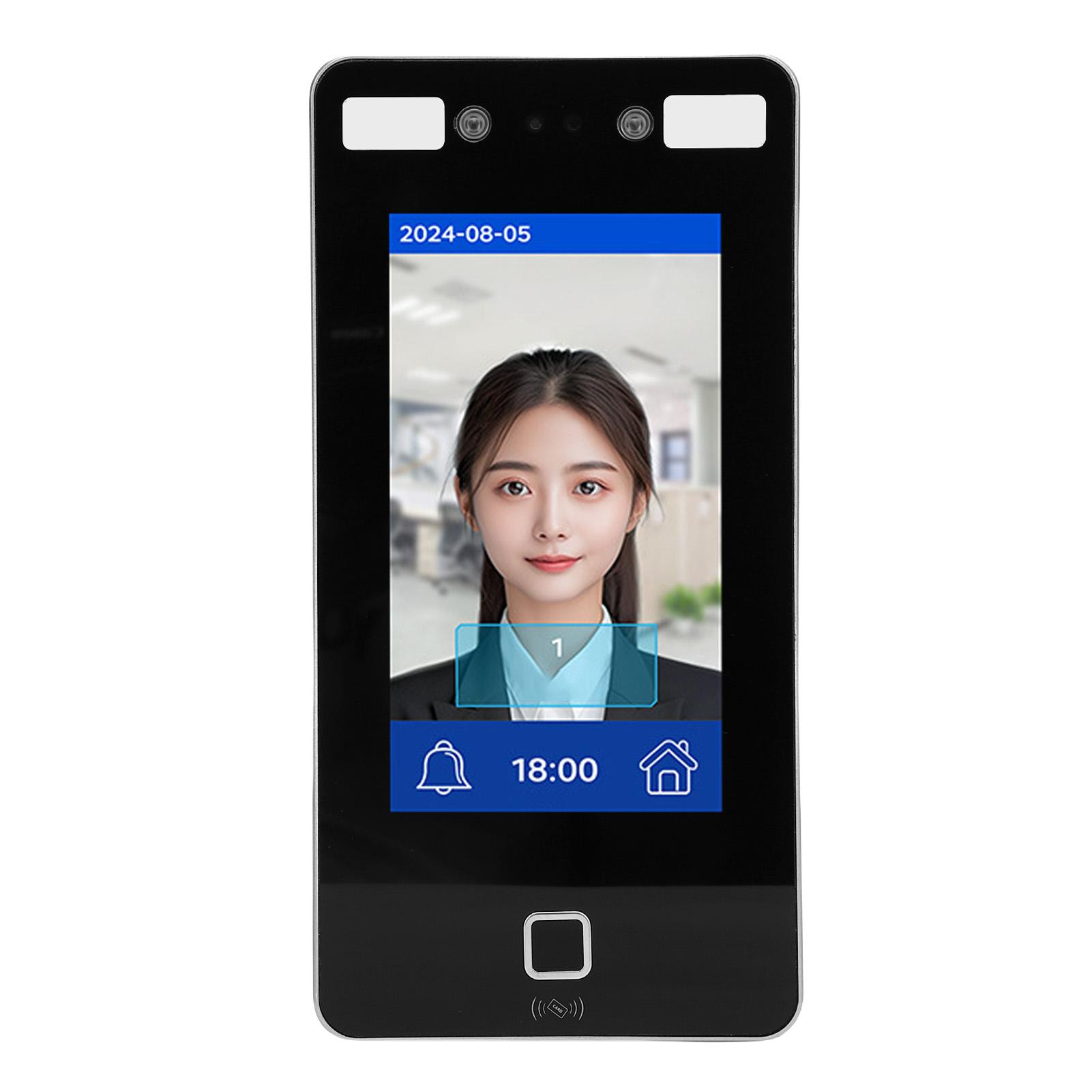 

Access Control Time Attendance Machine Visible Light Dynamic Facial Recognition Fingerprint Password ID Card Access