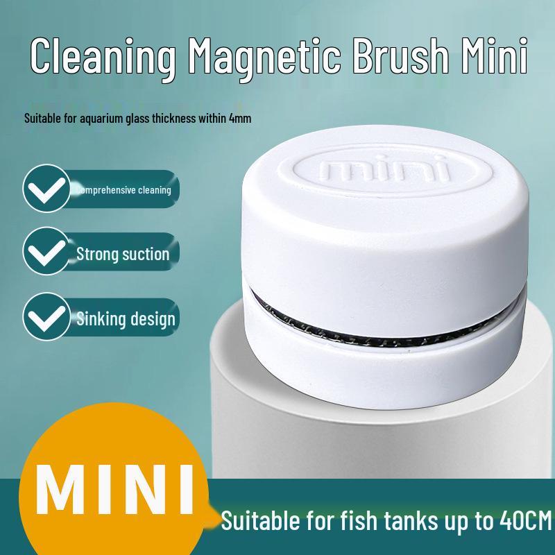 Mini Magnetic Double-Sided Fish Tank Cleaner & Algae Eraser
