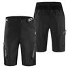 Herren Lockere Radhose Atmungsaktiv Schnelltrocknend MTB Fahrradhose Outdoorsport Laufen Radfahren Reiten Fitness Freizeit Sommerhose mit 7 Taschen