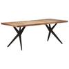 Day and Night - Day and Night Solid Reclaimed Wood Dining Table 200x90x76 Cm
