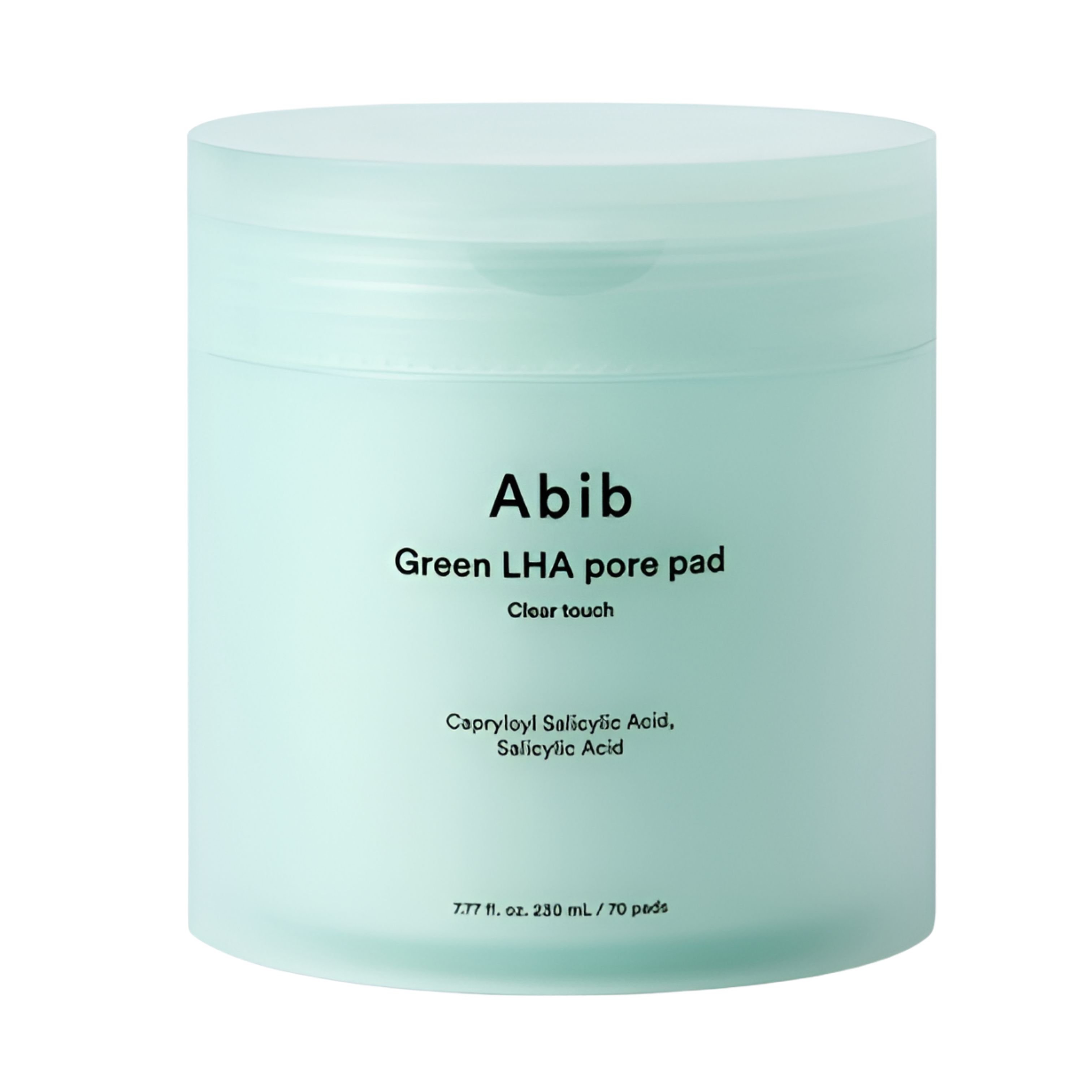 

Abib Specialized Solution Pad - Choose from 4 Types: Heartleaf, Sedum Hyaluron, Glutathiosome, or LHA Pore Care 04 Pine Needle Pore Pad (Clear Touch - LHA)