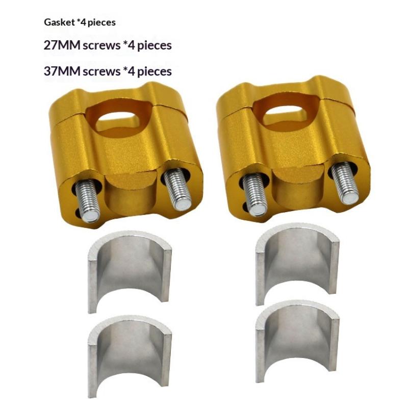 CNC Алюминиевый Зажим Руля Райзеры для Широкого Руля Крепление Зажим Адаптер 22 28 мм Для Питбайка Грязевого Байка Гоночного Мотоцикла Эндуро Супермото Mxatv