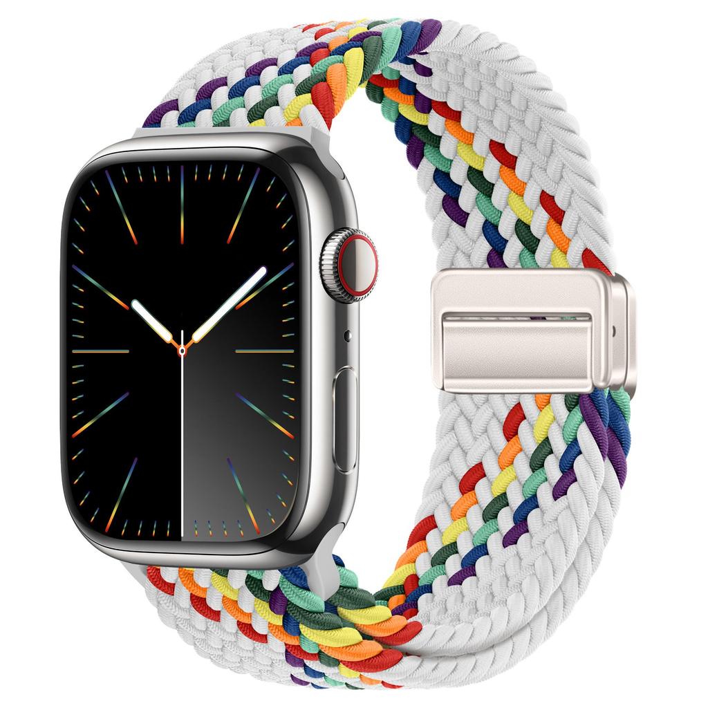 Breathable Braided Nylon Magnetic Strap for Apple iWatch S10