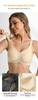 Seamless Wire-Free Push-Up Bra: Women's Criss-Cross Mesh, Side Support, Anti-Sagging, Thin, Plus Size, Ideal for Small Busts