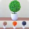 Beautiful Decorative Artificial Ball Plant Tree In Pot For Weddings And Parties