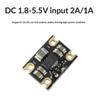 Tps63802 Mini Lithium Battery -Boost Module Dc 1.8-5.5V Input 2A/1A 3.3/5V Boost Output Battery Boost Module
