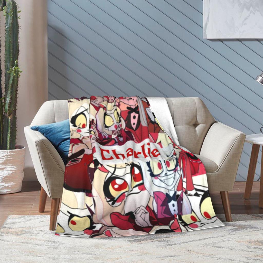 H-Hazbins H-Hotels vox 2 Gift Blanket For Men Women Cozy Soft Throw Blankets for Living Room 50x60 Inches Multi-size