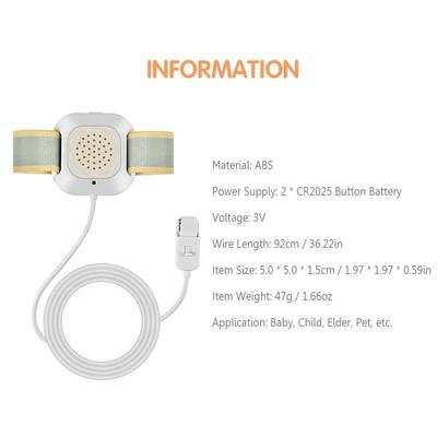 Professional Arm Wear Bedwetting Sensor Alarm For Baby Toddler Adults Potty Training Wet Reminder Sleeping Enuresis Training