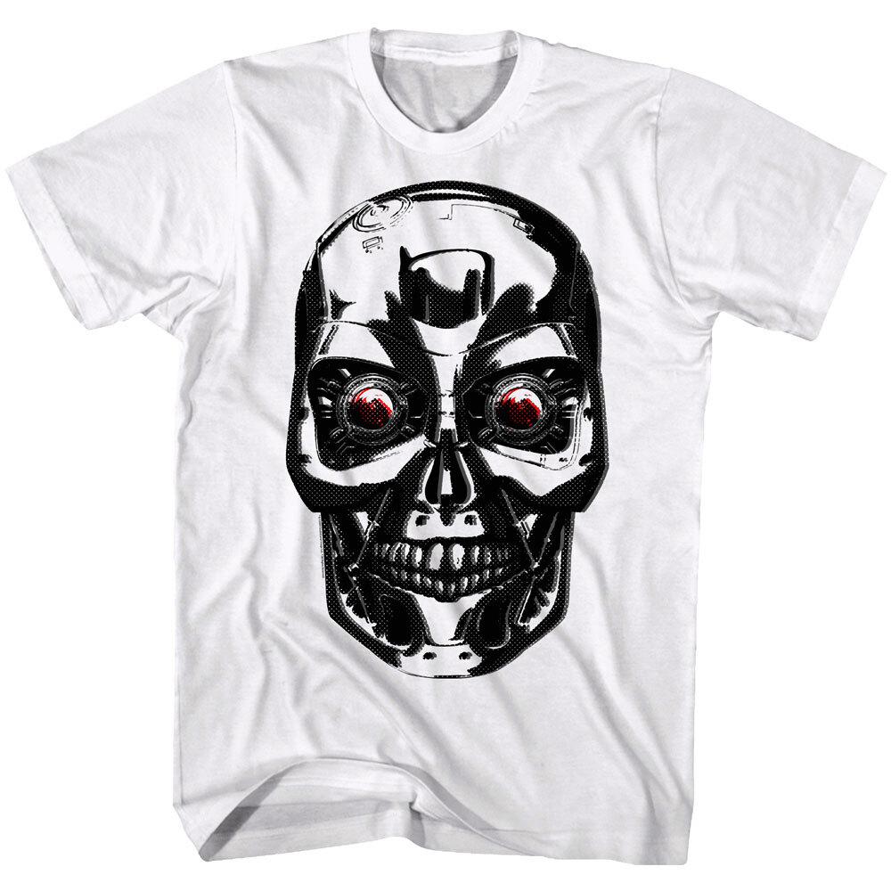 Terminator T800 Cyborg Head Men T Shirt XXXL