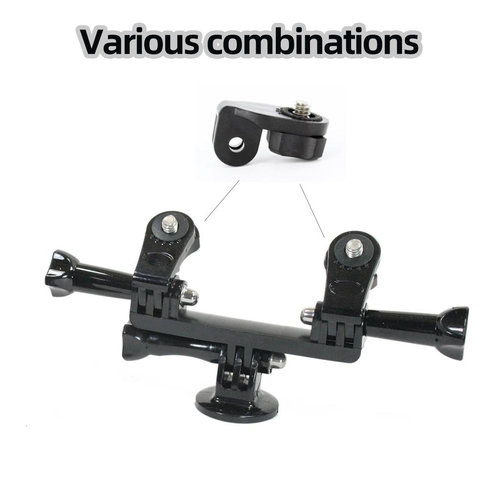 Universal 1/4" Screw Conversion Adapter Mount For GoPro 13 12 11 10 9 8 SJCAM AKASO Insta360 DJI Osmo Action Camera Accessories