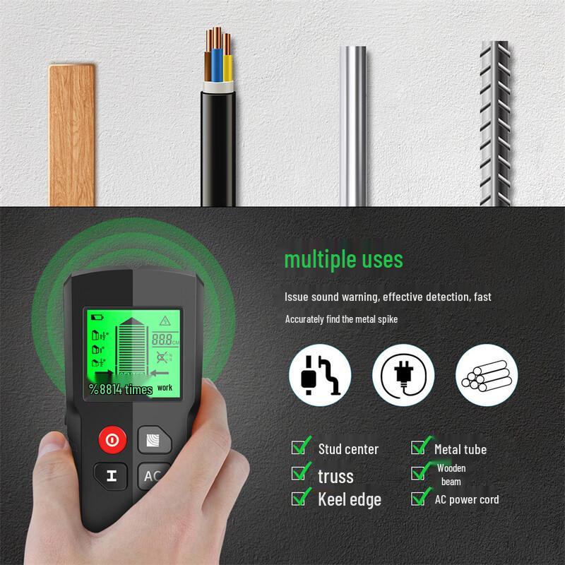 Brangdy HW-QB5 5-in-1 Wall Stud Detector