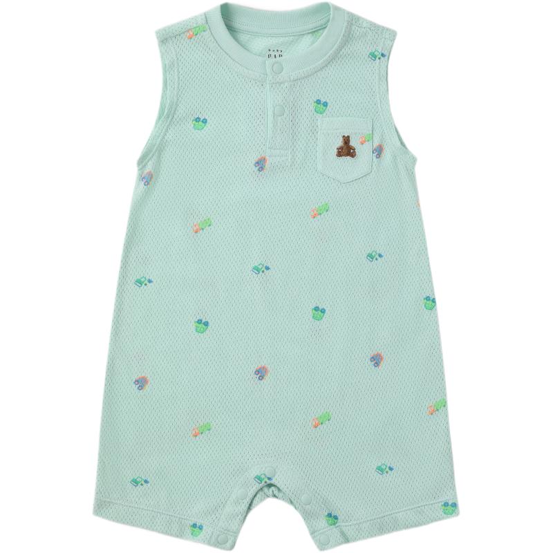GAP Baby & Toddler Fun Print Sleeveless Romper 90/52