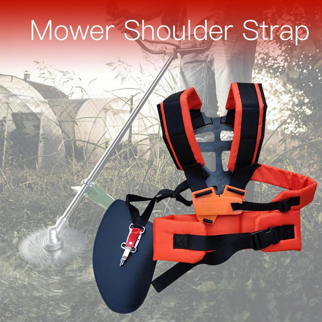 Adjustable Mower Shoulder Strap Harness Pain Reliever for Brushcutters