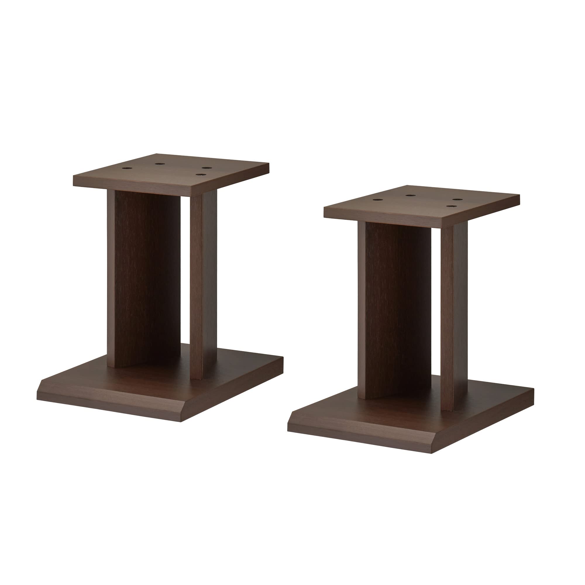 

Hayami Kogyo Speaker Set of 30cm Dark Stands, 2, Height, Brown, SB-53