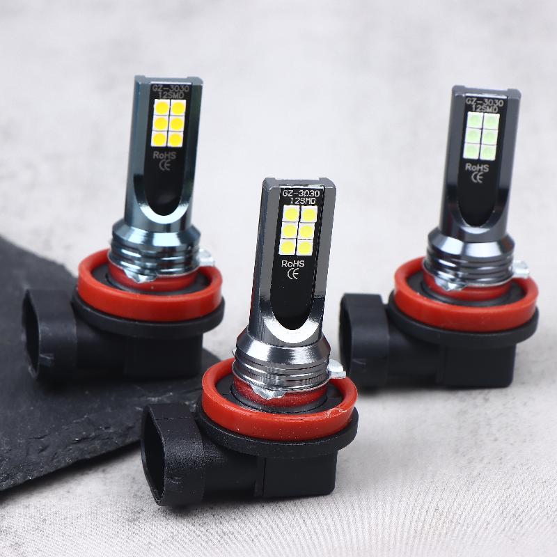 1 Stück H11 H8 H7 H4 LED Auto Nebelscheinwerfer Lampen DRL Motorrad Scheinwerfer Lampe Auto Fahr Scheinwerfer 6500K-7500K 12-24V 24W