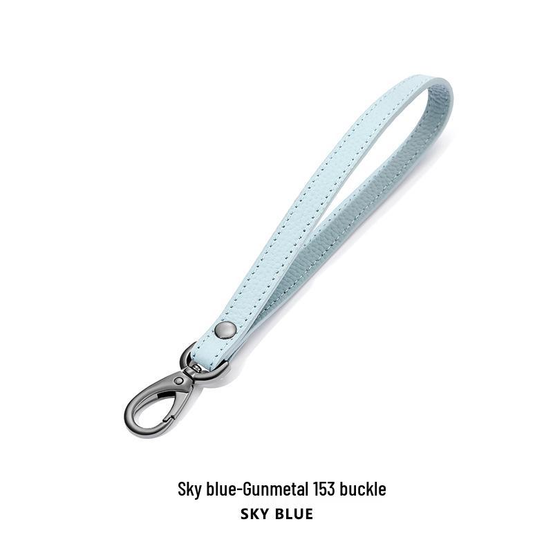 Curea de schimb pentru geantă, mâner din piele de vacă cu granulație încrucișată, 21 cm MHS-B-32