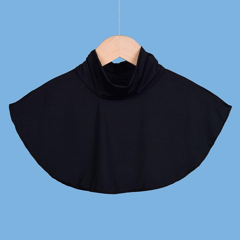 Soft High Elastic Neck Cover Ramadan Hijab Cover Headwrap Full Fake Collar High Collars Turtleneck Scarves Wraps