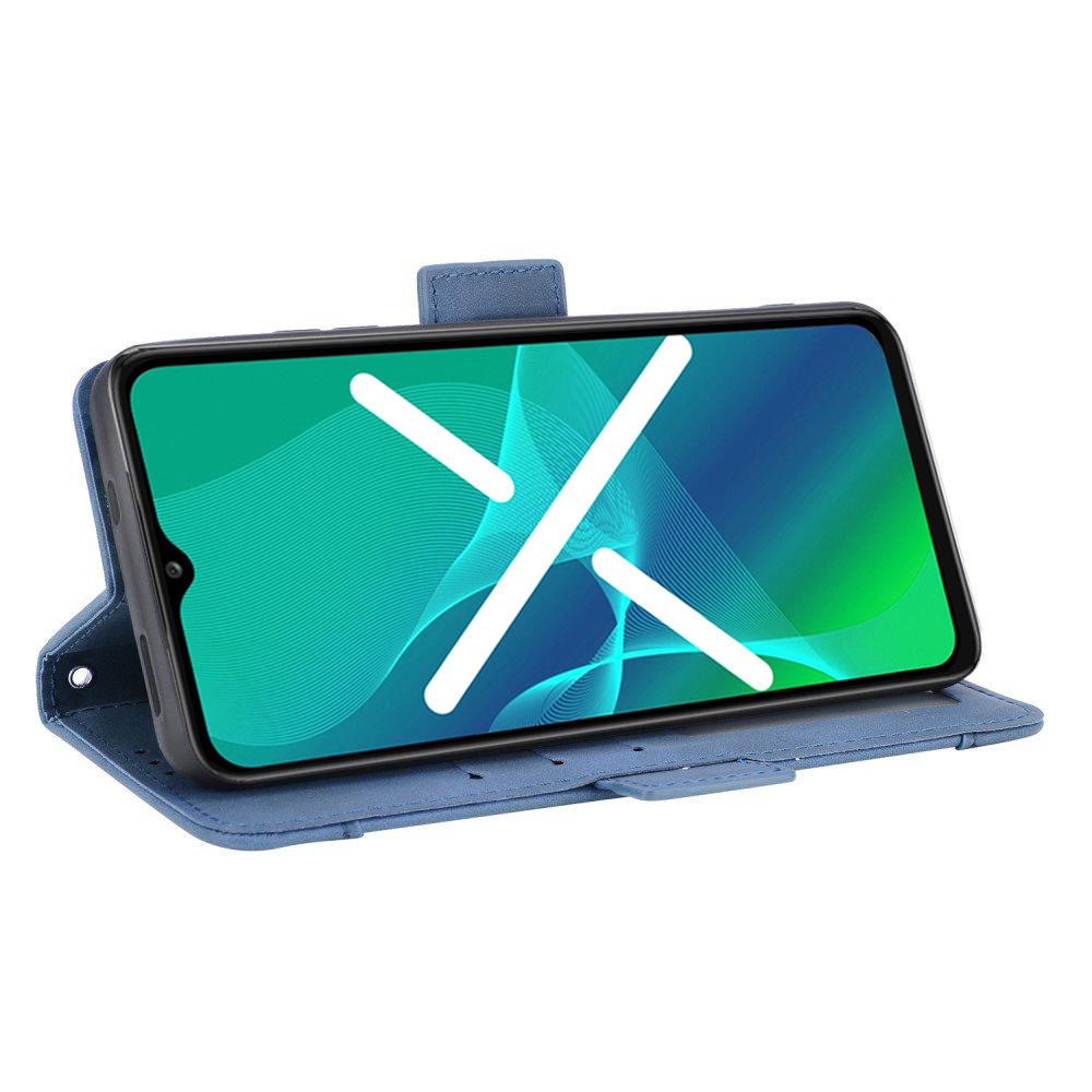 Flip Case for Realme C11 2021 / C20 / C20A, Card Slot, Blue