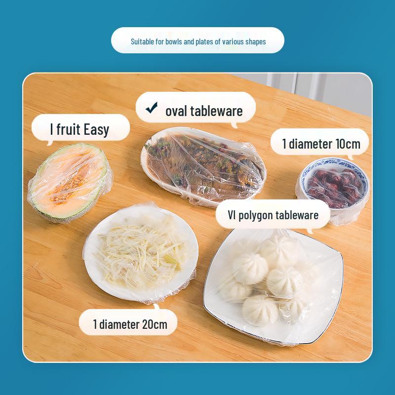Einweg Küchen Frischhaltefolien Schüsselabdeckungen: Geruchsversiegelung zur Lebensmittelkonservierung