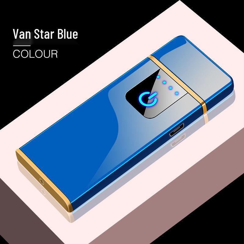 Windproof Zodiac Engraved Electronic Lighter – Unique Gift for Boyfriend