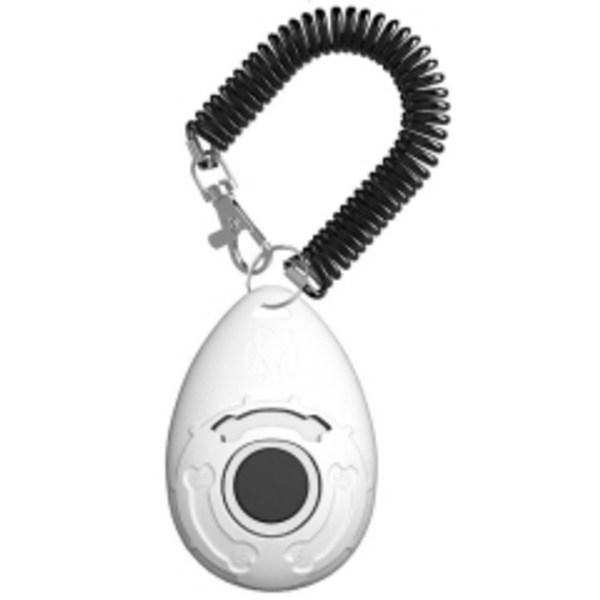 Calipet Pet Behavior Correction Training Clicker Pro, White, 2 Pieces
