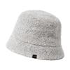 SIGGI Bucket Capelin Solid Cold Gift Idea Women's Hat, Hat, Wool, Thick, Casual, Slimming, Weather, Cycling, Fall/Winter, (M, Beige)