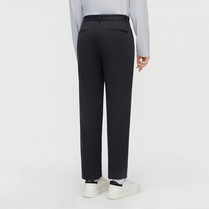 Bosideng B30145147 Men's Straight-Leg Fleece-Lined Warm Pants