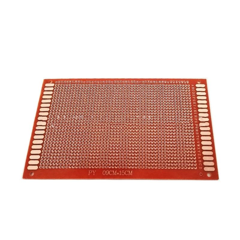 5 Piece 1.2mm Thick Single Side Copper Clad PCB Board Phenolic Resin Copper Clad Sheet Upgrades Ideal for DIY Soldering