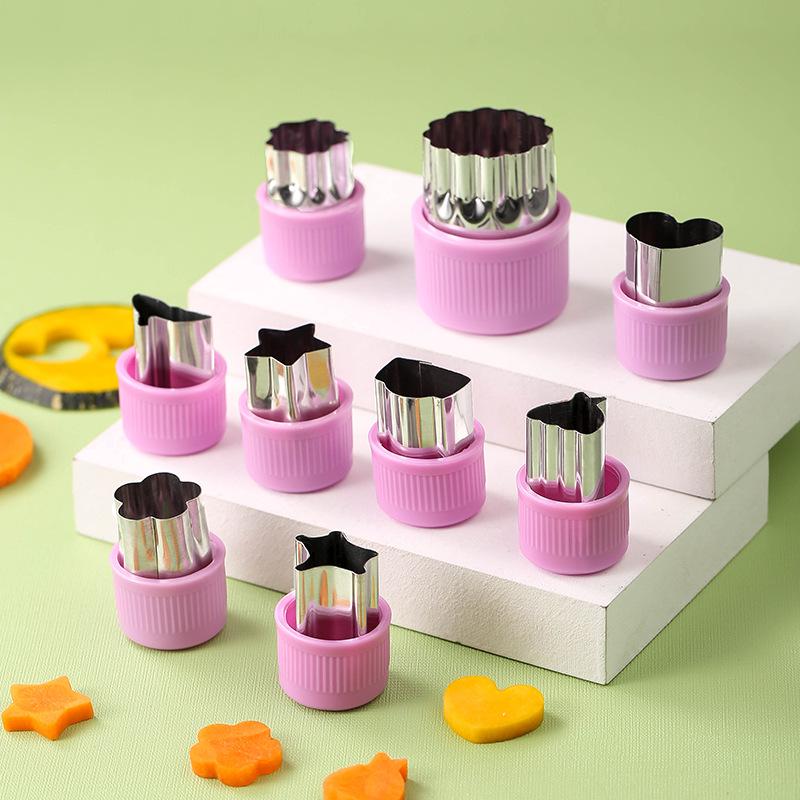 Stainless Steel Farfalle and Cookie Cutter - Baby Food and Fruit Flower Mold