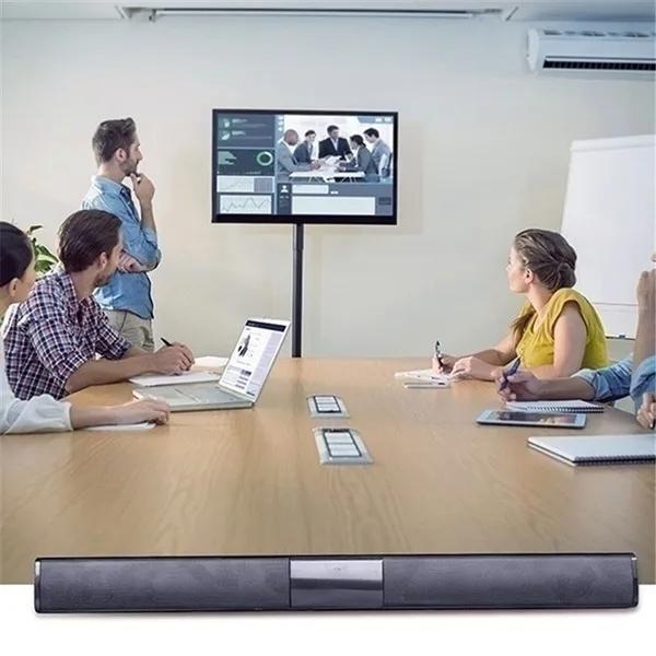 Neues Upgrade, 330/550 mm Fernbedienung, kabellose Bluetooth-Soundbar mit hoher Klangqualität, Hi-Fi-Stereo-Lautsprecher, Heimkino-TV, starke Bass-Soundbar