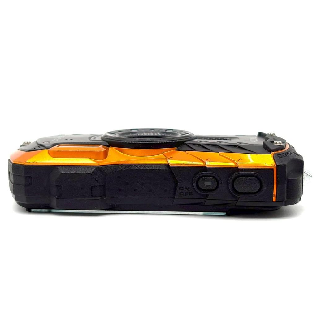 RICOH Waterproof Digital Waterproof to Shockproof to to RICOH OR 04581 WG-50 Camera, Orange, 14m, 1.6m, Cold-resistant -10°C, WG-50