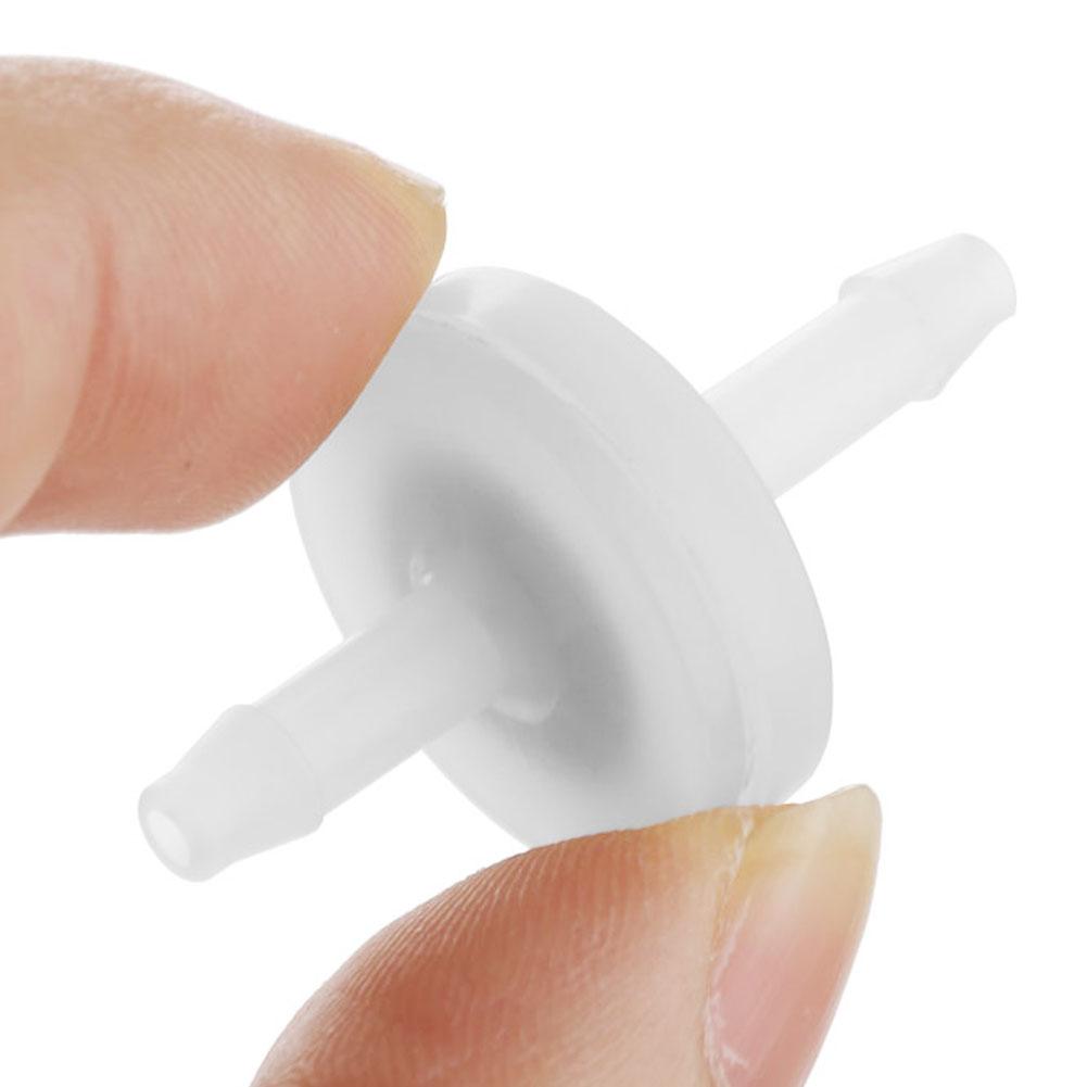 PVDF One Way Inline Check Valve For Fuel Gas Liquid Air( 1 8 )