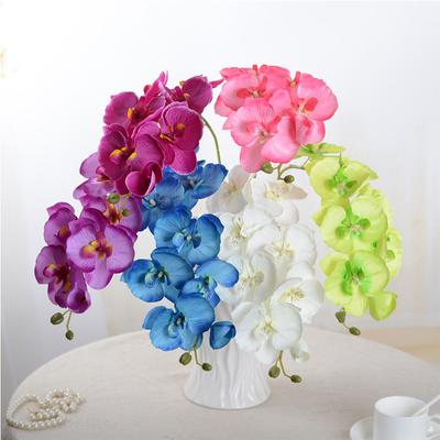 10ks Umělé květy Phalaenopsis Květy můrovce Falešné květiny na dekorace Domácí dekorace Svatba Dekorační doplňky