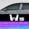 For Mazda CX6 CX-6e CX-6 Full set interior Film Navigation screen Sticker Gear Panel TPU Transparent Protection Film Accessories